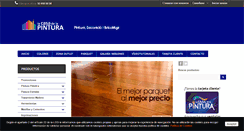 Desktop Screenshot of lacasadelapintura.com